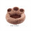 Rustgevend donutvormig hondenbed, middelgroot, wasbaar, antislip, imitatieleer 2