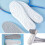 4D Cloud Tech Insoles with Memory Foam Arch Support 2 Pairs 4