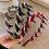 Retro-Stirnband mit Totenkopf und Perlen (3er-Pack) 2