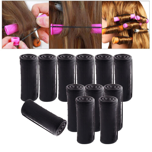 Bigodini per permanente a freddo per capelli, 3 mm e 4 mm, set da 24 pezzi 2