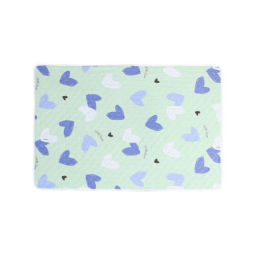 Protetor de cama impermeável e lavável, 150x100cm, reutilizável 1