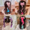 Extension per capelli intrecciate per bambine con clip, 4 pezzi 2