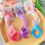 Extension per capelli intrecciate per bambine con clip, 4 pezzi 3