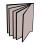 CTM Vinyl Window Inserts for Vertical Bifold or Trifold Wallets (6 Sleeves) 3