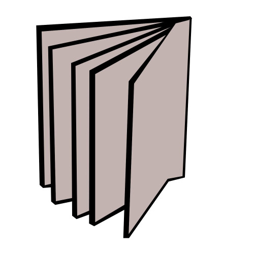 CTM Vinyl Window Inserts for Vertical Bifold or Trifold Wallets (6 Sleeves) 2