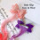 Extension per capelli intrecciate per bambine con clip, 4 pezzi 5