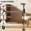 LED Walking Stick with SOS Alarm Folding Adjustable Height 4
