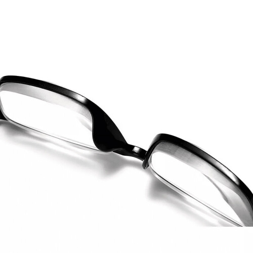 Rechteckige, leichte Lesebrille mit Blaulichtfilter 1