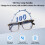 Óculos inteligentes com lentes que bloqueiam a luz azul, 1 par 4