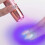 Lâmpada de unhas UV LED GJX, portátil e de mão. 4