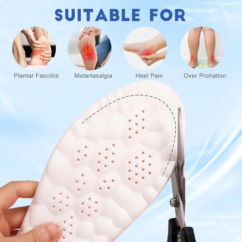 Solette in memory foam 4D per uomo e donna 1