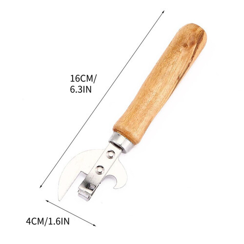 Ouvre-boîte manuel en acier inoxydable 2