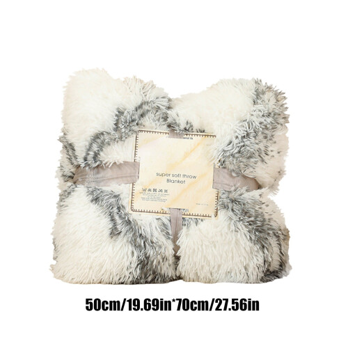 Κουβέρτα Flannel Fleece 27,6x19,7 ιντσών διπλής στρώσης μαλακή 2