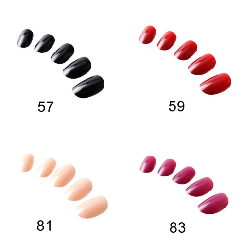 Plastnageltips Heltäckande 100 st 2