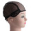 Bonnet de perruque en filet extensible, lot de 2, noir 5