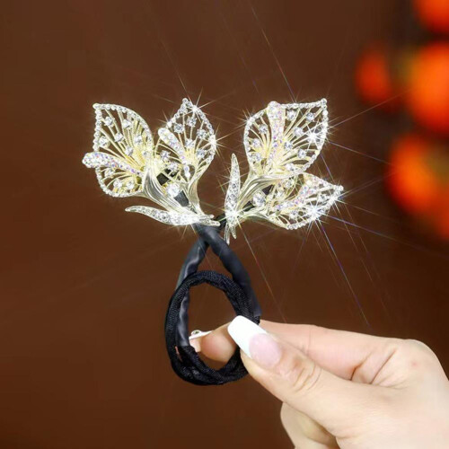 Φουρκέτα Flying Leaf από κράμα αλουμινίου για χτένισμα 37εκ. 1