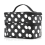 Grote polyester make-uptas met dubbele ritssluiting 2