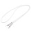 Eyeglasses Cord Holder Strap White Wax Rope Chain 8