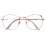 Computerbrille mit Blaulichtfilter und Metallrahmen 2
