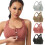 Soutien-gorge de sport respirant, ajustement-Argent S 4