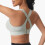 Soutien-gorge de sport respirant, ajustement-Argent S 6