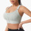 Soutien-gorge de sport respirant, ajustement-Argent S 7