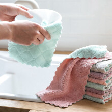 Chiffons en microfibre 15 x 25 cm, lot de 10