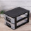Schwarzer PP-Schubladenorganizer, 24 x 20 x 17 cm 1