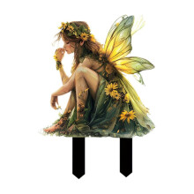 Doniczka Bohemian Fairy Garden z lampą solarną