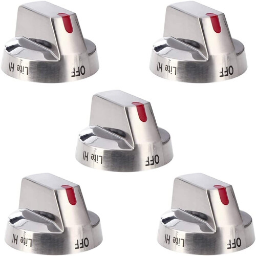 Samsung spisvredsset – borstad silver, 5-pack
