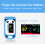 Kids Fingertip Pulse Oximeter Rechargeable Blue 3