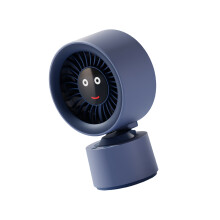 Happy Look Tischventilator mit 3600-mAh-Stromquelle und-Lila