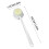 Solacol shower cleaning brush long handle 2-in-1 3