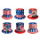 Classical July 4th Hat American Flag Themed High Hat Ideal-06 2