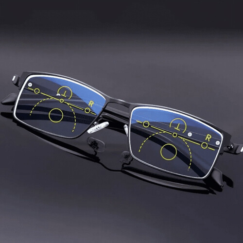 Gleitsichtbrille mit Blaulichtfilter +1,00 bis +4,00 2