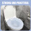 Maternity toilet seat sitz bath basin blue PP 1 set 2