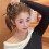 Conjunto com 3 faixas de cabelo retrô com caveiras e pérolas. 5