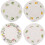 4er-Pack gewebte Baumwolluntersetzer, 11 cm 1