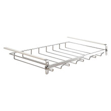 Estante ajustable de acero inoxidable para copas de vino