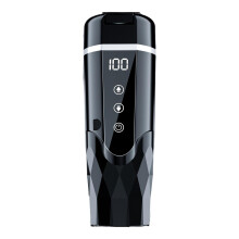 Cană încălzită pentru mașină, oțel inoxidabil, 500 ml, 12 V/24 V