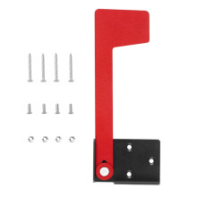 Drapeau de remplacement pour boîte aux lettres rouge – Acier inoxydable, 7,67 x