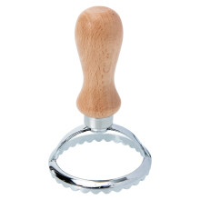 Keksform-Set aus Zinklegierung und Holz – 1 Stück
