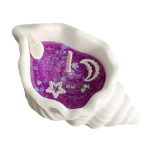 Vela de soja con aroma a caracola – Granada de verano, 1 unidad