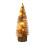 LED Mini Christmas Tree Brown with Lights 6-inch Battery 1