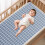 Protège-matelas imperméable et lavable 150 x 100 cm 4