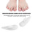 4 par Hammer Toe-puter SEBS Gel 3