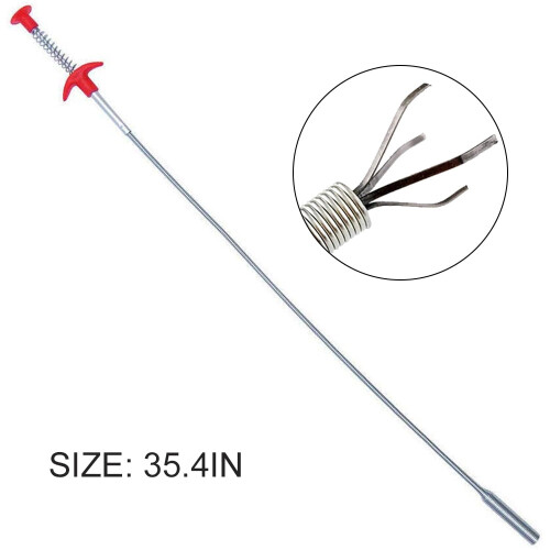 Ferramenta de preensão flexível com 4 garras, 90 cm, prata 1