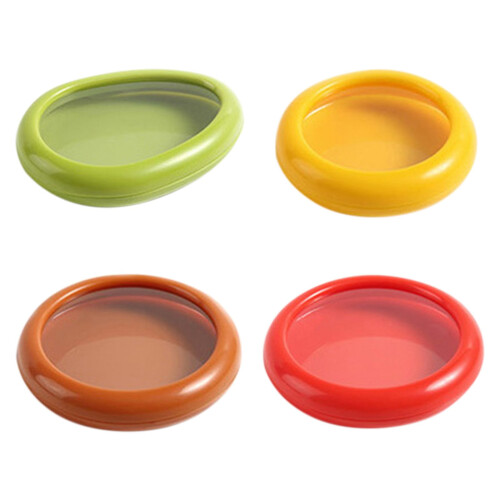 Scatole per alimenti a forma di frutta: avocado, cipolla, pomodoro, 2