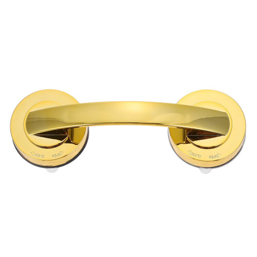 Sugstöd för badrum – gyllene ABS, 18 cm 1