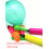 Tragbare rosa Ballonpumpe, PP-Handpumpe 3